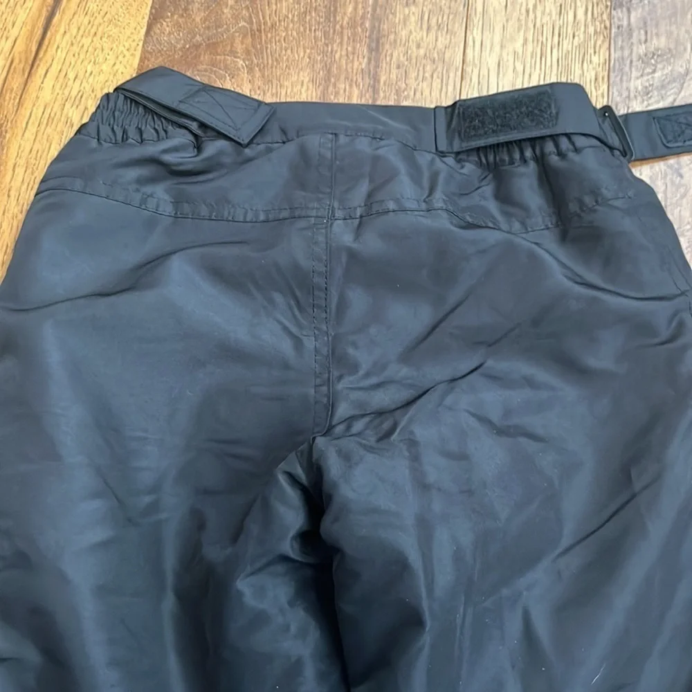 Children’s Place Girl’s Black Snow Pants Adjustable Waist Size 5